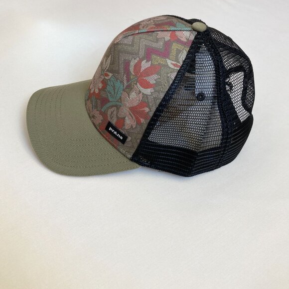 NWT PrAna Lower Pines Cargo Green Horchata Trucker Hat | One Size, Adjustable - Picture 3 of 12